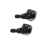Boquilla ajustable orificio Coche Compatible Con Chery Para Eastar B11 OEM 38340-56K00 2 Uds Boquilla Pulverización Agua Limpiaparabrisas Coche Negra