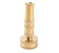 Boquilla Ajustable para Manguera, Latón Macizo Grueso, Adaptador para Riego y Jardinería - Alta Resistencia, Diseño Antifugas, Ideal para Jardines y Terrazas