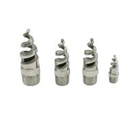 Boquilla atomizadora cónica espiral de acero inoxidable BSP304/316L de 1/4"-2" for riego de jardines y césped.(Red,SUS304)