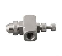 Boquilla atomizadora de aire 1/4 BSPT con punta de pulverización de cono sólido para enfriamiento, control de polvo y humidificación usos en varios sistemas