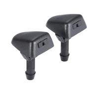 Boquilla calefactable parabrisa Compatible Con Volvo Para C30 2007-2013 Para C70 1998-2004 Para C70 2006-2013 2 Piezas ABS Boquilla Chorros Limpiaparabrisas Delantero Coche ABS