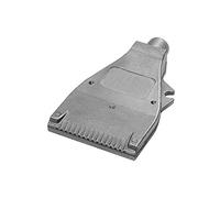 Boquilla combinada de bajo ruido, G 1/4 AG, boquilla de seguridad para aplicaciones generales, aluminio, longitud 86,5 mm, ancho de boquilla 51,0 mm.