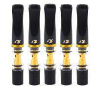 Boquilla con filtro Porta cigarrillos, Boquilla lavable con filtro microporoso，Porta filtro de tabaco portátil，Boquilla filtro de cigarrillo reutilizable(5pcS)