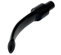 Boquilla curvada con entrada de 10 mm fabricada en ebonita baquelita vulcanita para pipa bent 4637_01