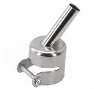 Boquilla curvada de precisión de 45 grados hecha de acero inoxidable para estación de retrabajo de aire caliente serie 850 utilizada en reparación electrónica (8 mm)