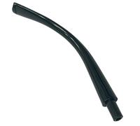 Boquilla curvada larga con entrada de 7 mm fabricada para filtro de 5 mm en ebonita baquelita vulcanita para pipa bent 4637_04