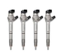 Boquilla de 4 Uds 0445110688 inyector de combustible diésel 03L130277J 03L130277Q Compatible con Bosch VW AMAROK 20/CADDY/GOLF