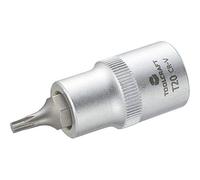 Boquilla de 6 paneles interiores (TX) T 20 Longitud: 55 mm TOOLCRAFT 816162 Propulsor: 1/2 (12,5 mm) 1 unidad