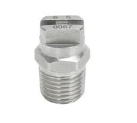 Boquilla de abanico plana de acero inoxidable Boquilla rociadora de alta presión de acero inoxidable de 1/4-1/8 pulgadas, apta for riego de césped y jardín, atomización innovadora.(1I4 650050,SS303)