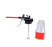 Boquilla de aceite de alta presión de 250ml, bomba manual, engrasador, botella de aceite de lubricación de plástico PET, boquilla larga y Flexible