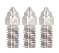 Boquilla de Acero endurecido de 3 Piezas, boquillas de Impresora 3D de 0,4 mm/1,75 mm, Resistentes al Desgaste a Altas temperaturas, compatibles con Elegoo Neptune 4 4Pro