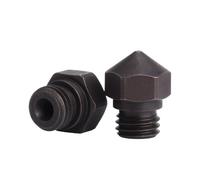 Boquilla de acero endurecido for Trianglelab for MK10 ID: 2,0 Micro for swiss Hotend M7 hilo for wanhao for Flashforge for qidi Tech for dremel impresora 3D(For MK10 ID2.0 0.4MM)