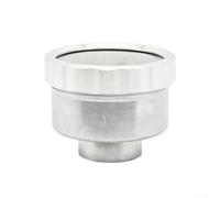 Boquilla de agua de aleación de aluminio para manguera de jardín con 400 1000 2000 agujeros pequeños, rociador de niebla ajustable, múltiples patrones para plantas delicadas, se adapta al estándar 34