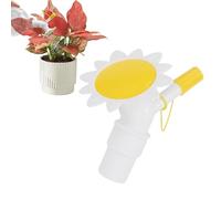 Boquilla de agua para 2 boquillas principales | Boquilla de riego para botella de bebida | Boquilla de riego para botellas de bebidas a prueba de fugas, boquilla larga de girasol de jardín para