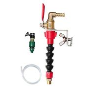 Boquilla de agua para cortadoras: aspersor no conductivo de alta calidad, pulverizador de agua para eliminación de polvo | Boquilla de control de caída de temperatura, accesorios ampliamente