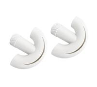 Boquilla de agua para piscina, cabezal de salida de aireador roscado ABS de 3/4 pulgadas para patrón de fuente y circulación de piscina, ajuste de retorno, cabezal de fuente, aireador de repuesto