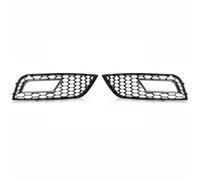 Boquilla de aire 1 Par De Rejillas Luz Antiniebla Del Parachoques Delantero Coche Color Plateado Brillante Para A4 B8.5 Edición Estándar 2013-2016 Rejillas frontales(Chrome)