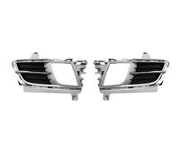 Boquilla de aire Conjunto De Luces Antiniebla Coche Para MAZDA 6 Para Atenza Sedan 2008 2009 2010 Cubierta Luz Cromada Cubiertas Bisel Rejillas frontales(B-1 Pair)