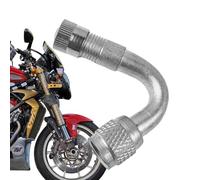 Boquilla de Aire de extensión para neumáticos de Bicicleta: Adaptador de inflado de Extensor Universal; Conector de curvatura de 90 Grados; Rueda de Coche