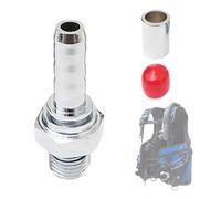 Boquilla de aire de inmersión | Conexión de buceo | Manguera Tivings | Topes de manguera de enchufe | Pieza de inflador de metal Divingg | Mini herramientas de buceo Herramientas de soplado de aire