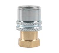 Boquilla de aire de metal resistente con conector rápido, flujos cerrados, portabrocas de neumáticos, se bloquea en portabrocas inflador de neumáticos, portabrocas inflador