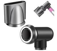 Boquilla de alisado y adaptador para Dyson para Airwrap Styler HS08 HS05 HS01, fijación para Airwrap Styler que se convierte en secador de pelo
