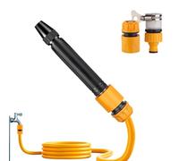 Boquilla de alta presión - Pistola de pulverización ajustable a prueba de fugas | Boquillas de lavado de alta presión para lavado de coches, limpieza de casa, patio, jardinería, patio, limpieza de