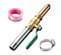 Boquilla de alta presión, potente aspersor portátil de latón | Pulverizador multifuncional para lavado de coche, pulverizador de limpieza de alta fuerza, accesorio de flujo de agua concentrado para