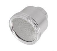 Boquilla de aluminio ligero para manguera de jardín con mecanismo de ajuste sellado para ajustes de flujo suave repetibles y salida fiable de alta presión (cabezal de malla 2000)