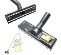 Boquilla de aspiración en seco y húmedo, boquilla para aspiradora, boquilla de suelo, cabezal de cepillo de alfombra conmutable para Kärcher WD5, WD6, WD3, WD4, boquilla de repuesto para aspiradora en