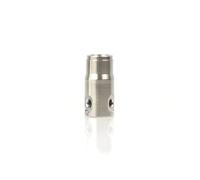 Boquilla de atomización de articulación de aerosol de alta presión Tubo de conexión a alta presión de la base del enchufe rápido del asiento(diámetro exterior 9.52 mm) 120° double hole plug 5 piezas