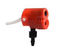 Boquilla de bomba de aire genérica, boquillas para bomba de aire - Boquilla de inflado impermeable de doble uso - Piezas universales antioxidantes de boquilla de aire para coches de bolas de