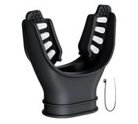 Boquilla de buceo ergonómica: estructura silicona flexible, 6x6,2x2,9 cmduradera, conector fácil instalación | Punta repuesto para snorkel bajo el agua, práctica natación, exploración marina, equipo