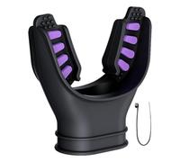 Boquilla de buceo ergonómica: estructura silicona flexible, 6x6,2x2,9 cmduradera, conector fácil instalación | Punta repuesto para snorkel bajo el agua, práctica natación, exploración marina, equipo