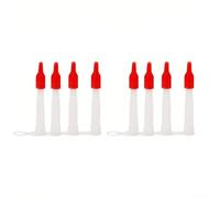 Boquilla de calafateo 8pcs Aplicador en ángulo Puntas Tornillo Tapón Set para Masilla Pegamento Tubo Sellado Terminador Herramienta de Construcción