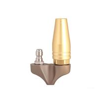 Boquilla de chorro de alcantarillado para lavadora a presión, diseño turbo inverso de 3600 PSI con conexión rápida de 3/8 o 1/4, acero inoxidable para limpieza profesional de drenaje y canalones (3/8