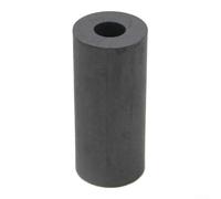 Boquilla de chorro de arena de aire de carburo de boro 35x20x6mm Alta Dureza Punta resistente al desgaste para herramientas de gabinete Granallado abrasivo Gris oscuro