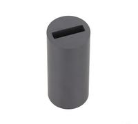 Boquilla de chorro de arena de carburo de boro, agujero cuadrado, boca plana, alta resistencia al desgaste, orificio de 4 x 20 mm, punta B4C, ligera, amplia compatibilidad para herramientas de