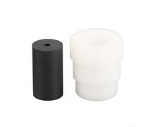 Boquilla de chorro de arena de carburo de boro de 35 x 20 mm, punta de eliminación de óxido resistente al desgaste para lanzadores de presión pequeños, accesorio abrasivo de aire de alta eficiencia