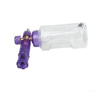 Boquilla de chorro de espuma de 1000 ml de espuma de nieve para lavadora a presión, pulverizador ajustable para lavado de coche con accesorios de latón de acero inoxidable para vehículos (verde)