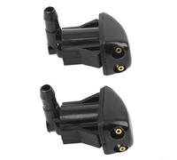 Boquilla de chorro para lavadora de parabrisas para Toyota Land para Cruiser para serie 80 HZJ | Par de clips de boquilla de lavado de parabrisas | OEM 85381-30020-C1 | Piezas de repuesto de plástico