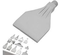 Boquilla de chorro plano, Boquilla de cuchillo peine chorro plano soplado aire aleación 1/4T macho St/Al Rmv Comp soplador tamaño M 2/5 Uds(2pcs,16-hole SS(Matte))