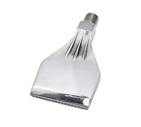 Boquilla de chorro plano, Boquilla plana de 16 orificios, color plateado, 1/4 BSPT, rosca macho, soplador cuchillo aire, eliminación polvo, varios tamaños(5pcs,16-hole Stainless Steel (Polished))