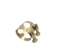 Boquilla De Clarinete Plano B Alto, Clip De Lengüeta, Clip De Metal Para Pintura, Clip Dorado, Clip Niquelado (Color : Gold)
