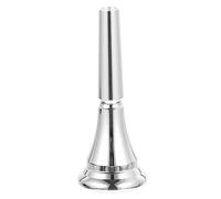 Boquilla de Cobre para Accesorio Musical para Principiantes Diseño Duradero Plateada de Limpiar Compatible Trompas Pequeñas