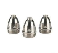 Boquilla de corte por plasma para soplete de plasma CNC - Apertura de 1,5 mm, electrodo de oxígeno y cobre con inserto de hafnio, protector de boquilla CuCrZr, compatible con