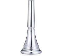 Boquilla de cuerno francés chapada en plata con forma de gloria de aleación