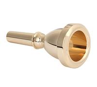 Boquilla de cuerno herramienta de instrumento musical de cobre duradero para bajo tuba kee-resistente larga vida útil para la mayoría de los jugadores de bajo tuba (OLD)