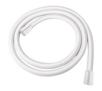 Boquilla de ducha de mano Manguera de repuesto a prueba de explosiones Manguera de grifo Tubo de agua de pulverización flexible de alta presión for baño(PVC White-1.5m)