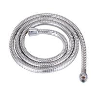 Boquilla de ducha de mano Manguera de repuesto a prueba de explosiones Manguera de grifo Tubo de agua de pulverización flexible de alta presión for baño(Stainless Steel-1.5m)